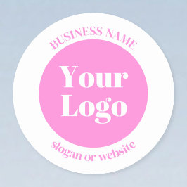 Uw zakelijke Logo en bewerkbare tekst Sjabloon | R Sticker