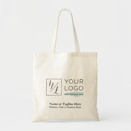 Uw zakelijke Logo en Gepersonaliseerd gegevens Tote Bag