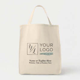 Uw zakelijke Logo en Gepersonaliseerd gegevens Tote Bag