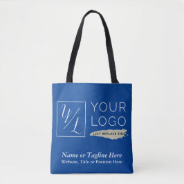 Uw zakelijke Logo en Gepersonaliseerd gegevens Tote Bag