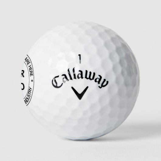 Uw zakelijke Logo en tekst promotionele golfballen (Logo)