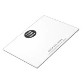 Uw zakelijke Logo en website aangepaste medewerker Notitieblok (Schuin)