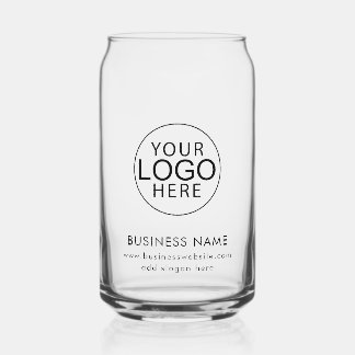 Uw zakelijke Logo en website aangepaste promoties Blikvorm Glas
