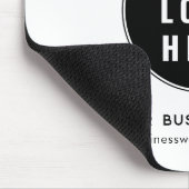 Uw zakelijke Logo en website Custom Marketing Muismat (Hoek)