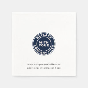 Uw zakelijke Logo en website Custom Party Paper Servet