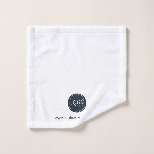 Uw zakelijke Logo en website op maat Bad Handdoek (Wasdoekje)