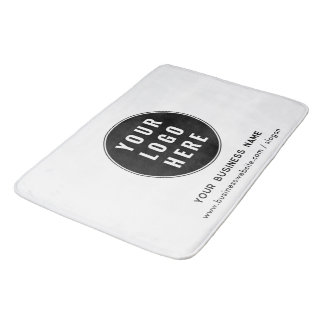 Uw zakelijke Logo en website op maat Badmat