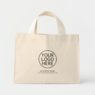Uw zakelijke Logo en website op maat Mini Tote Bag