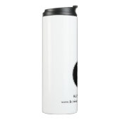 Uw zakelijke Logo en website promotioneel Thermosbeker (Gedraaid links)