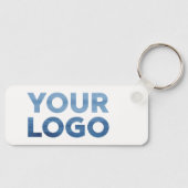 Uw zakelijke Logo en zakelijke software Sleutelhanger (Voorkant)