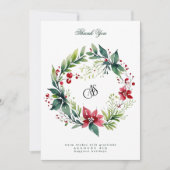 Uw zakelijke Logo | Geluk op de Feestdagen Feestdagenkaart (Voorkant)