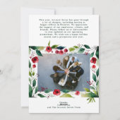 Uw zakelijke Logo | Geluk op de Feestdagen Feestdagenkaart (Achterkant)