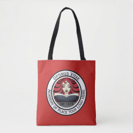 Uw zakelijke logo hier Aangepast, volledige kleur Tote Bag