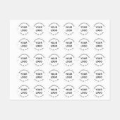 Uw zakelijke Logo-labels Voorbeeld aangepaste teks Labels (Vel)