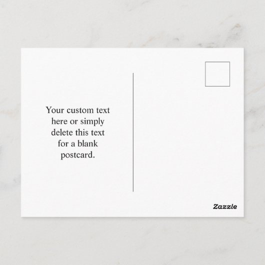 Uw zakelijke Logo of ontwerp en bewerkbare tekst Briefkaart (Achterkant)