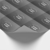 Uw zakelijke Logo of ontwerp en bewerkbare tekst Cadeaupapier (Hoek)