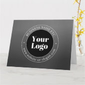 Uw zakelijke Logo of ontwerp en bewerkbare tekst Kaart (Gele Bloem)