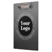Uw zakelijke Logo of ontwerp en bewerkbare tekst Klembord (Links)