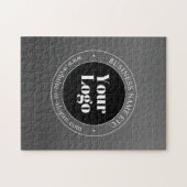 Uw zakelijke Logo of ontwerp en bewerkbare tekst Legpuzzel (Horizontaal)