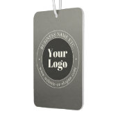 Uw zakelijke Logo of ontwerp en bewerkbare tekst Luchtverfrisser (Links)