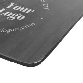 Uw zakelijke Logo of ontwerp en bewerkbare tekst Snijplank (Hoek)