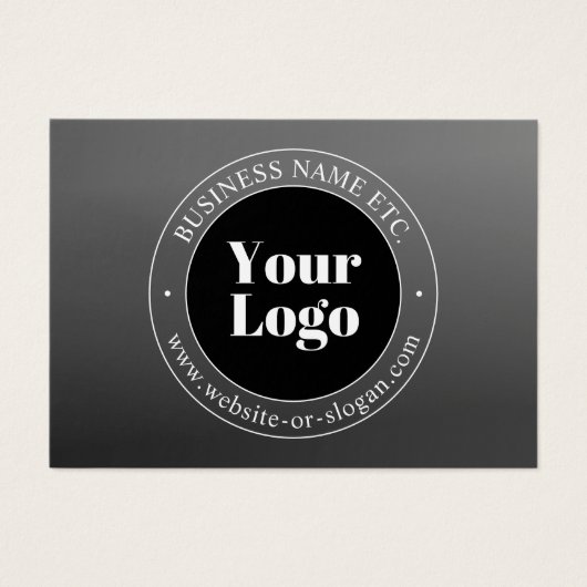 Uw zakelijke Logo of ontwerp en bewerkbare tekst Visitekaartje (Voorkant)