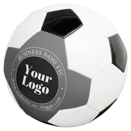 Uw zakelijke Logo of ontwerp en bewerkbare tekst Voetbal (Drie kwart)