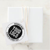 Uw zakelijke Logo of ontwerp | Vet Bewerkbare teks Bedankjes Labels (In situ)