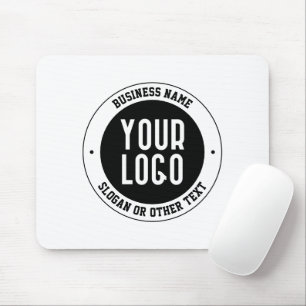 Uw zakelijke Logo of ontwerp   Vet Bewerkbare teks Muismat