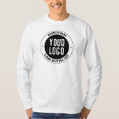 Uw zakelijke Logo of ontwerp | Vet Bewerkbare teks T-shirt (Voorkant)