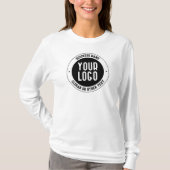 Uw zakelijke Logo of ontwerp | Vet Bewerkbare teks T-shirt (Voorkant)