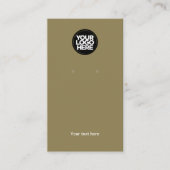 Uw zakelijke Logo Olive-verlossingskaart Visitekaartje (Voorkant)