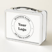 Uw zakelijke Logo & promotietekst | Wit (Achterkant)