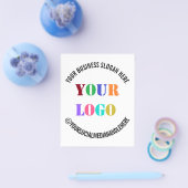 Uw zakelijke Logo Promotionele Social Media Flyer (Enkel)