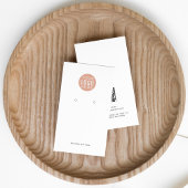 Uw Zakelijke Logo QR Code Oorbel Display Kaart