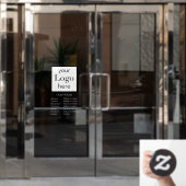 Uw zakelijke Logo Raamsticker (Kantoordeur)