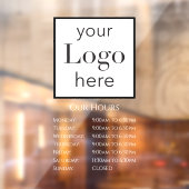 Uw zakelijke Logo Raamsticker (Vel 2)