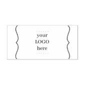 Uw zakelijke Logo Rubber Ink Stempel (Afrduk)