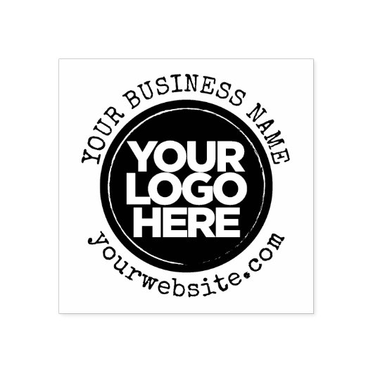Uw zakelijke Logo Rubberstempel (Afrduk)