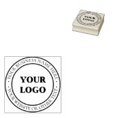 Uw zakelijke Logo Rubberstempel (Gestempeld)