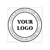 Uw zakelijke Logo Rubberstempel (Afrduk)