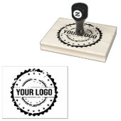 Uw zakelijke Logo Rubberstempel (Gestempeld)
