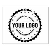 Uw zakelijke Logo Rubberstempel (Afrduk)