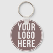 Uw zakelijke Logo Sleutelhanger (Voorkant)