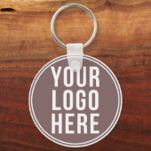 Uw zakelijke Logo Sleutelhanger (Voorkant)