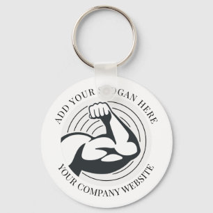 Uw zakelijke Logo Sleutelhanger