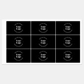 Uw zakelijke Logo & tekst Sjabloon Labels (Vel)
