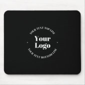 Uw zakelijke Logo & tekst Sjabloon Muismat (Voorkant)