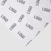 Uw zakelijke Logo | Uniek Logo-patroonontwerp Tissuepapier (Detail)