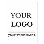 Uw Zakelijke Logo Website Aangepast Rubberstempel (Afrduk)